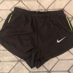 1” inseam Male Nike running shorts